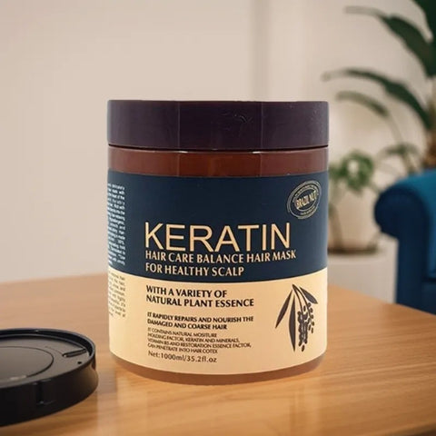Brazil Nut Keratin Hair Mask – Nourishing Hair & Scalp Treatment | Strengthens & Smooths | 500ml