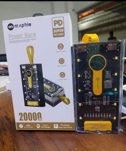Original 20000 mAh 66W Power Bank Large Capacity